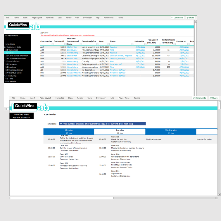 Customer Management for Services